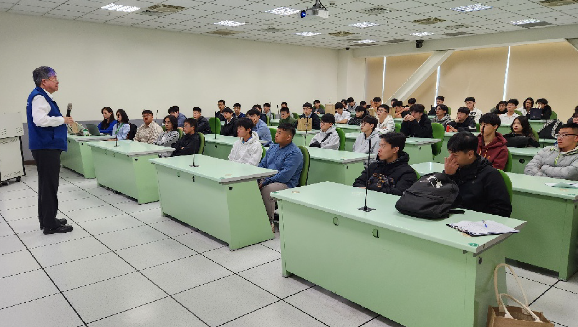 Students from Chaoyang University of Technology visited EGAT